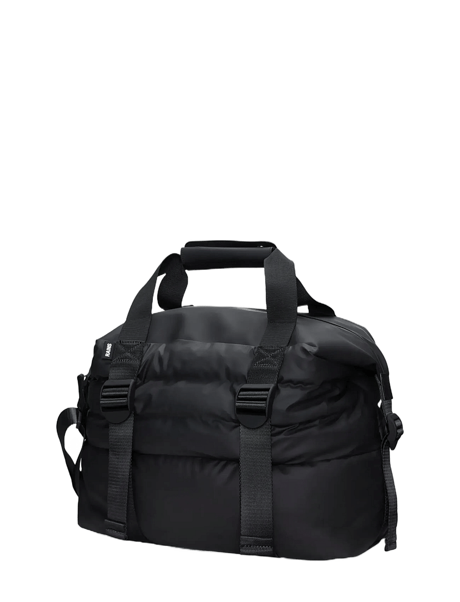 Rains - Puffer Mix Weekend Bag Small W3 - waterdichte tassen - black - 2