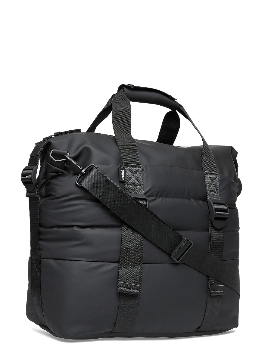 Rains - Puffer Mix Weekend Bag Small W3 - waterdichte tassen - black - 3