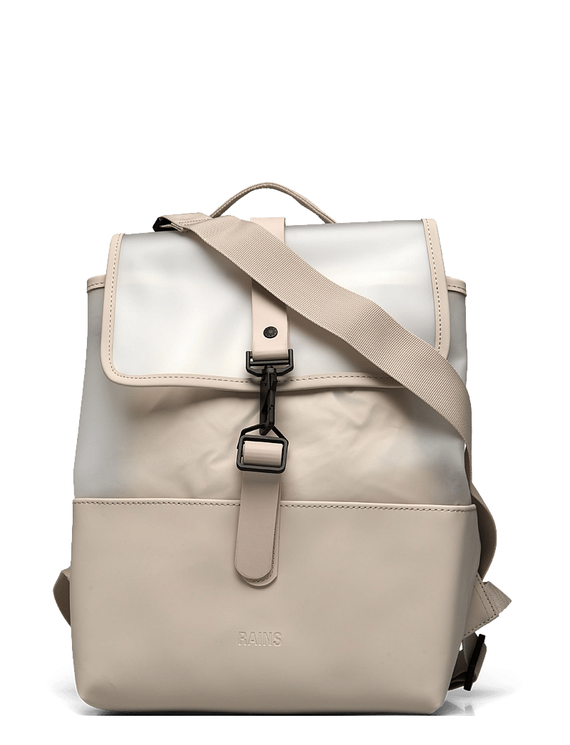 Rains - Split Bucket Backpack W3 - wasserdichte taschen - whisper - 0