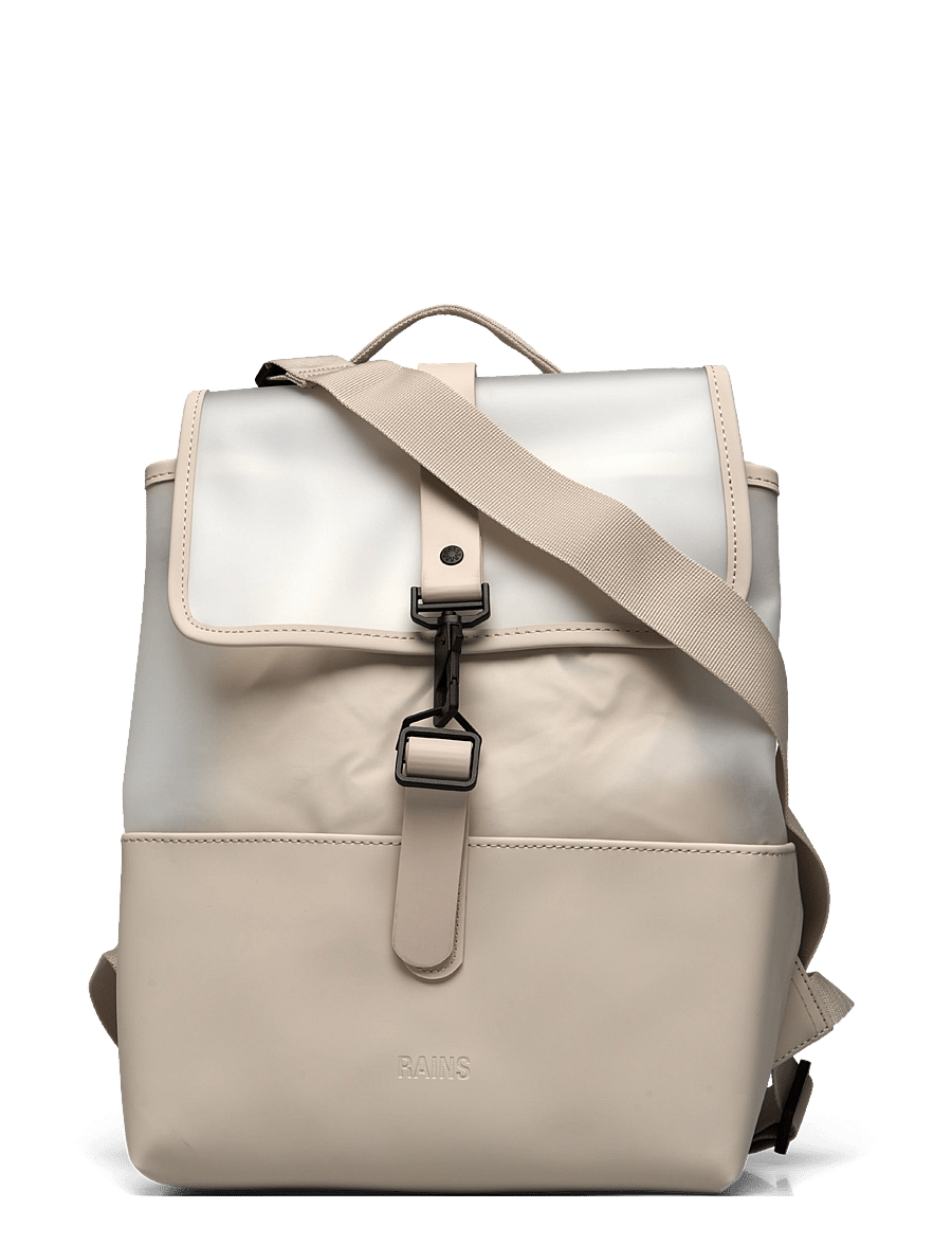 Rains - Split Bucket Backpack W3 - wasserdichte taschen - whisper - 0