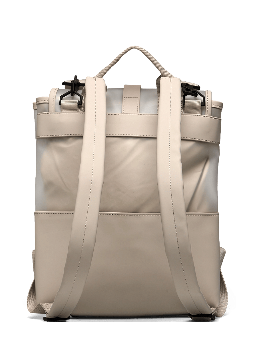 Rains - Split Bucket Backpack W3 - wasserdichte taschen - whisper - 1