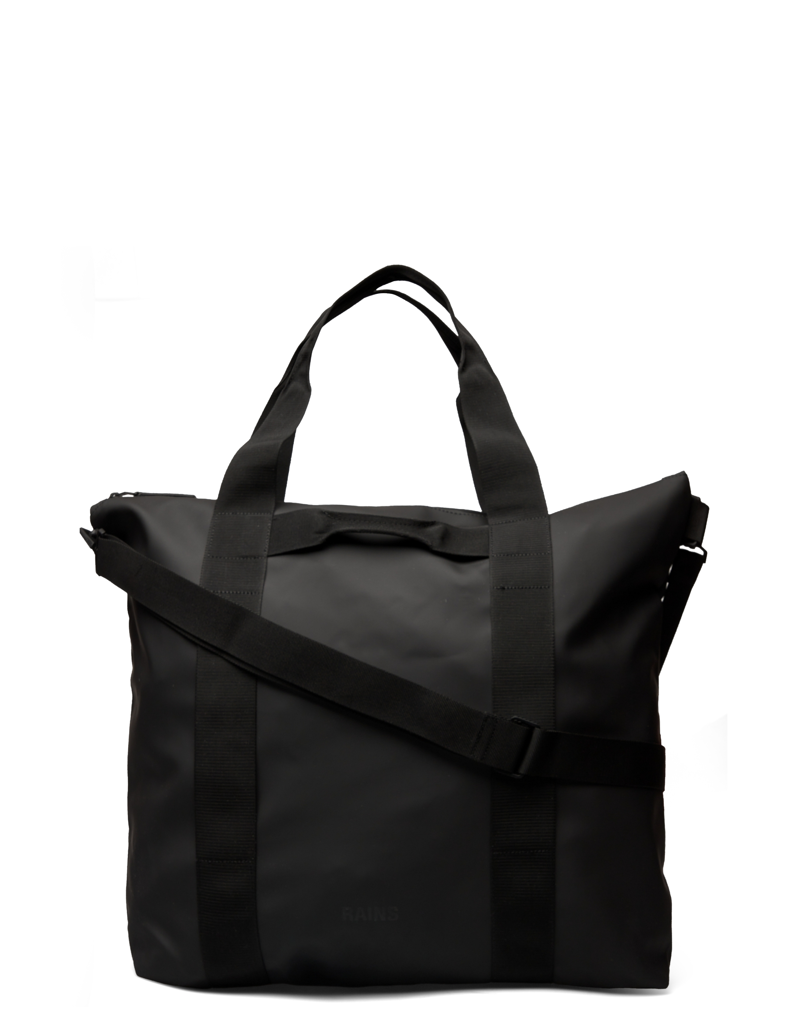 Rains Tote Bag W3 - Skuldertasker - BLACK / black