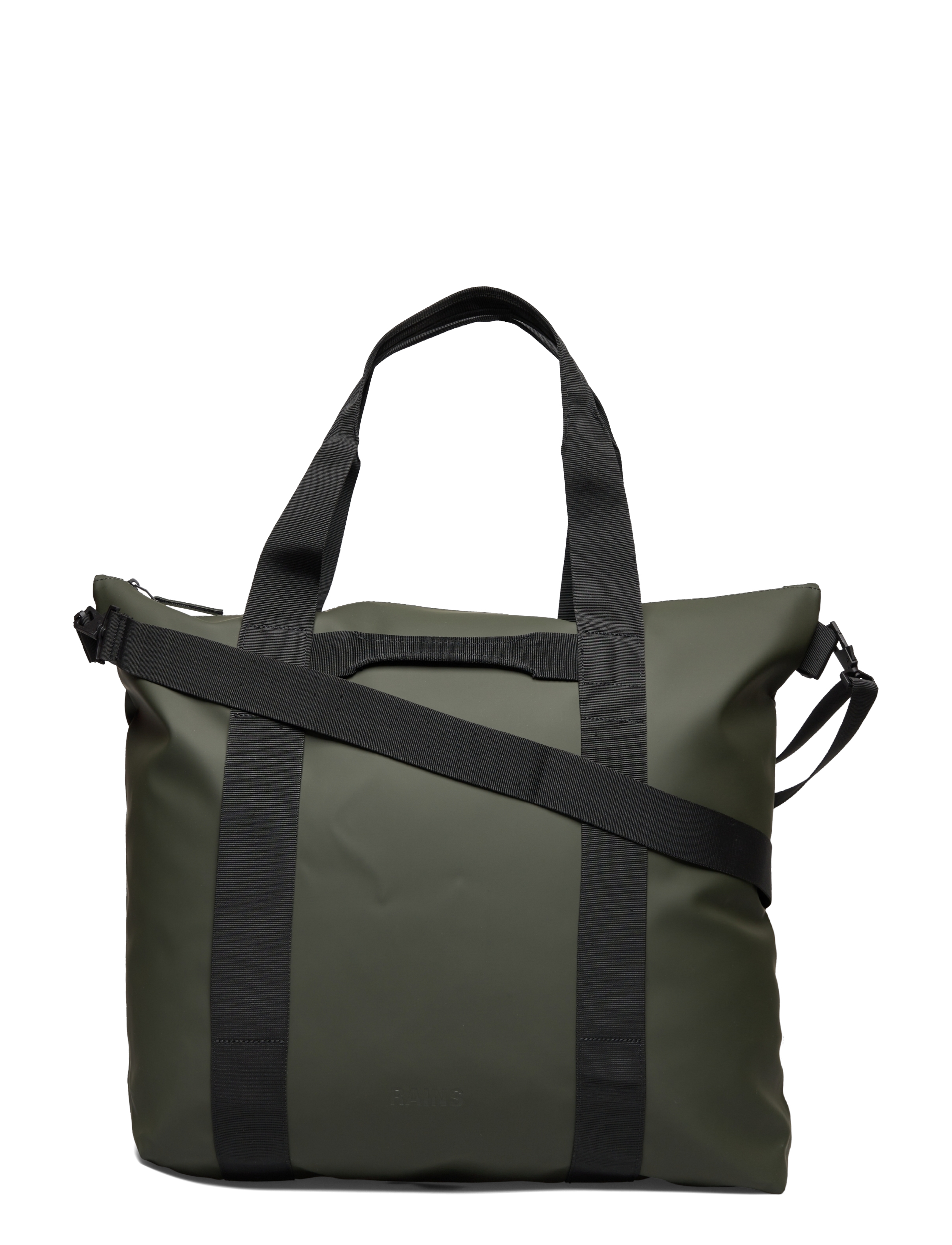Rains Tote Bag W3, One Size, Bags, Grün - Shoulder Männerswear