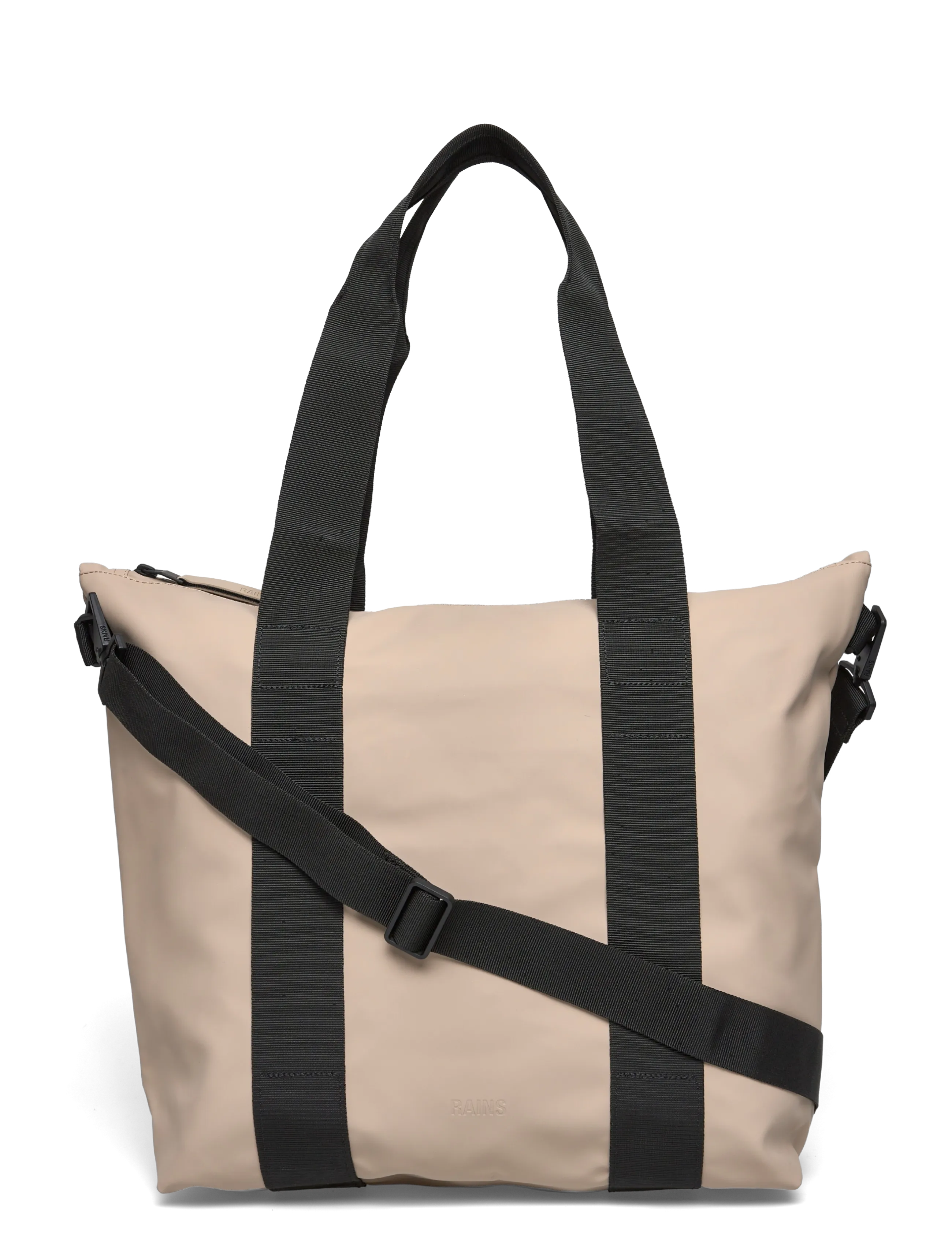 Rains Tote Bag Mini W3, One Size, Designer, Beige - Shoulder Bags, Männerswear
