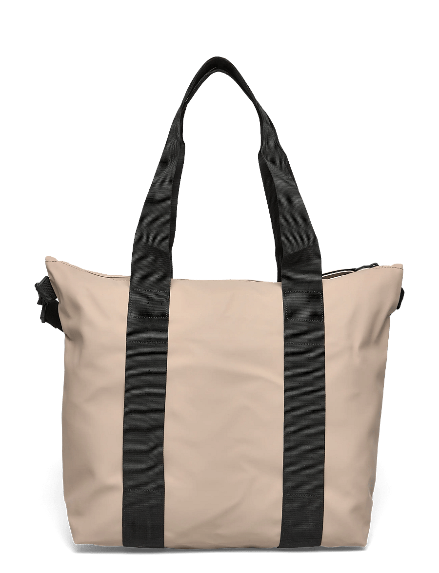 Rains - Tote Bag Mini W3 - vattentäta väskor - beige - 1