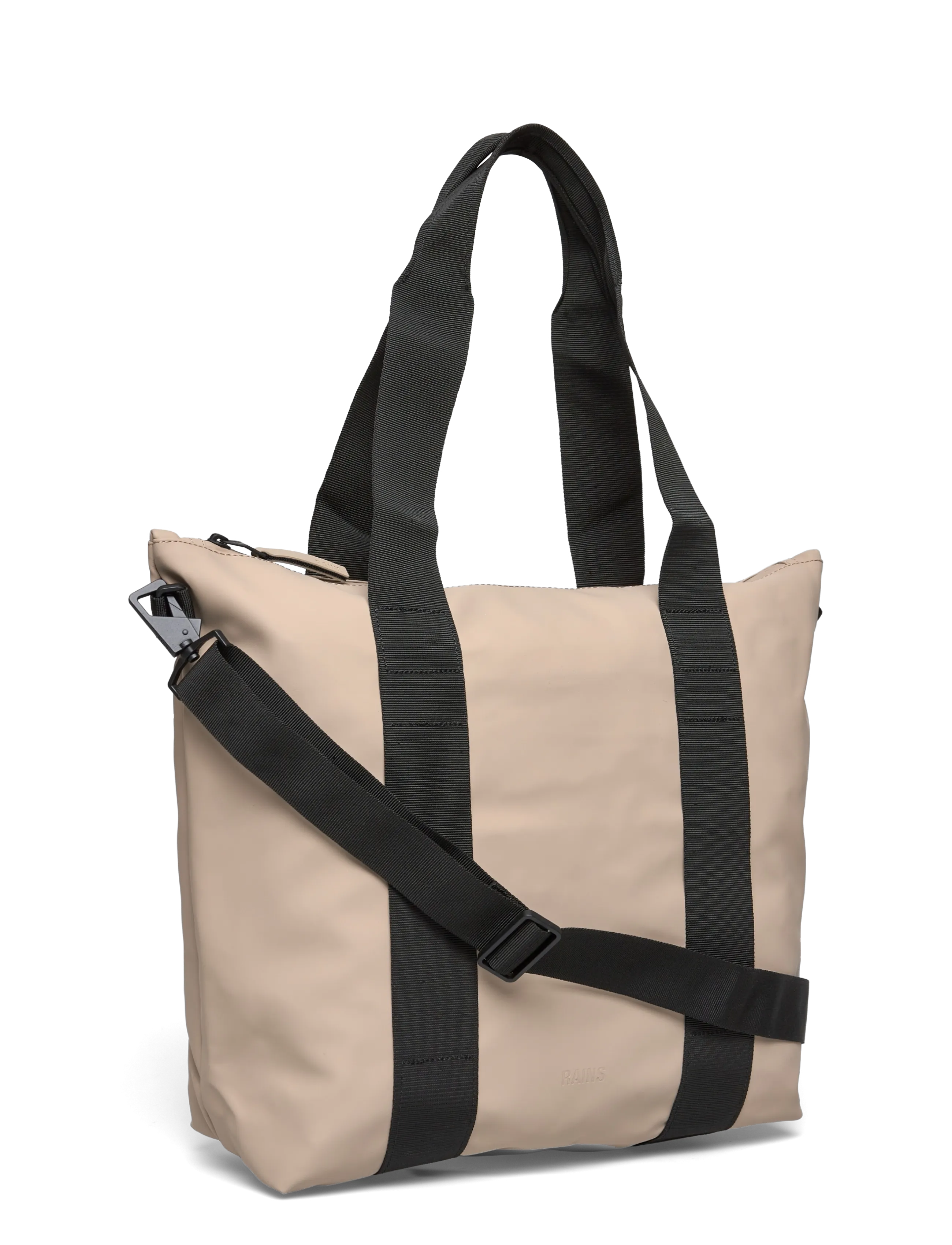 Axelremsväskor Rains BEIGE TOTE BAG 10