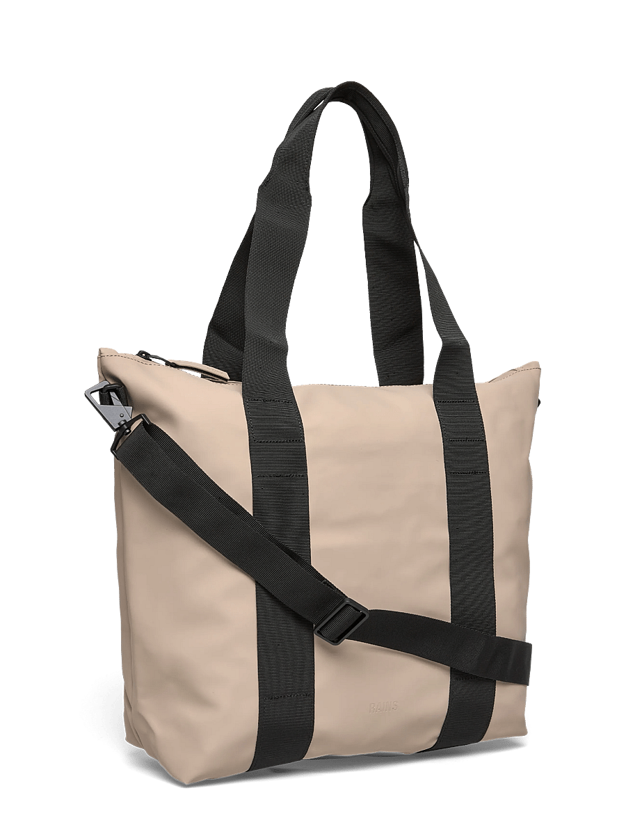 Rains - Tote Bag Mini W3 - vattentäta väskor - beige - 2