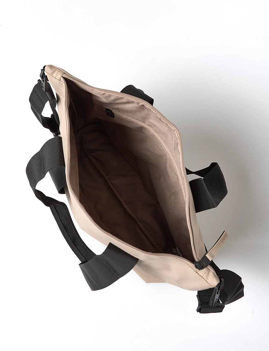 Rains - Tote Bag Mini W3 - vattentäta väskor - beige - 3