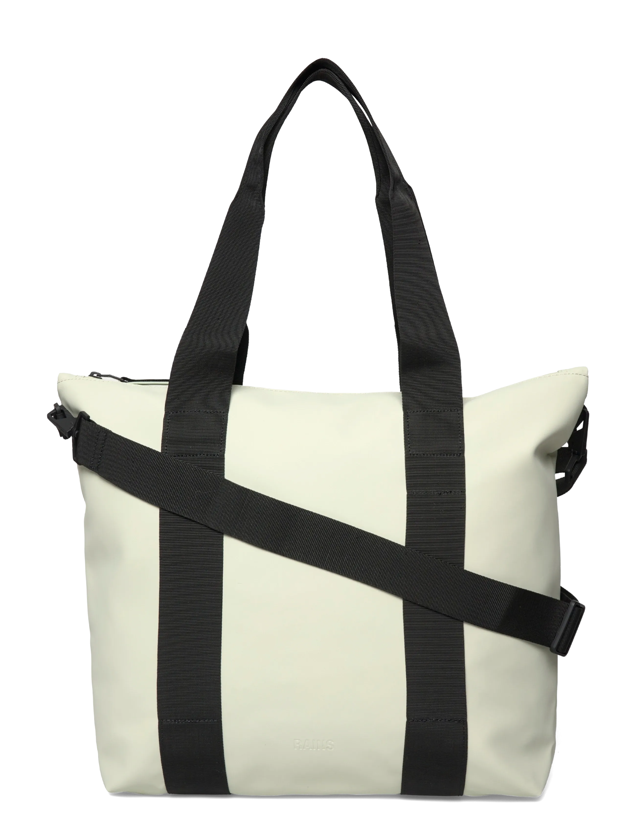Rains Tote Bag Mini W3, Mænd, Mini Vandtæt Mulepose, Sort, Str: ONE SIZE