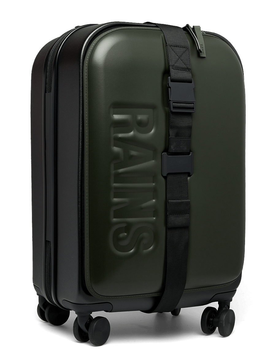 Rains - Texel Cabin Trolley W3 - vandtætte tasker - green - 3