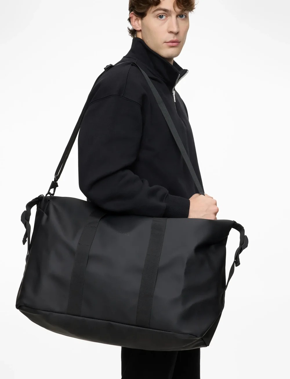 Rains - Hilo Weekend Bag W3 - wasserdichte taschen - 01 black - 0