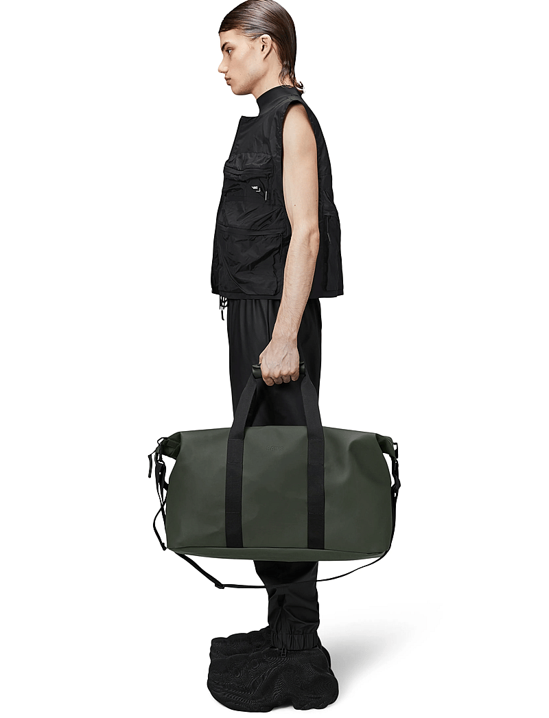 Rains - Hilo Weekend Bag W3 - vatnsheldar töskur - 03 green - 0