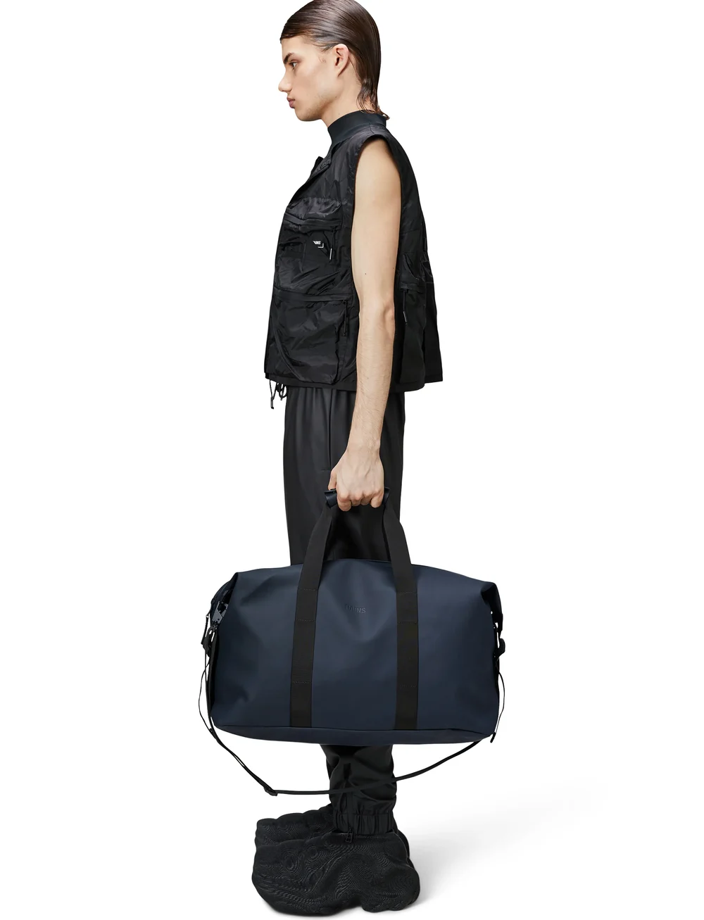 Rains - Hilo Weekend Bag W3 - vattentäta väskor - 47 navy - 0