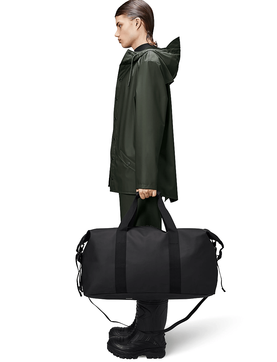 Rains - Hilo Weekend Bag Large W3 - sacs imperméables - 01 black - 0