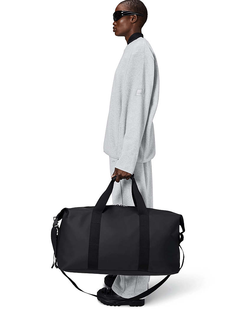 Rains - Hilo Weekend Bag Large W3 - vedenpitävät laukut - 01 black - 5