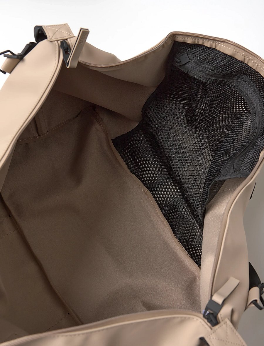 Rains - Hilo Weekend Bag Large W3 - vattentäta väskor - beige - 3