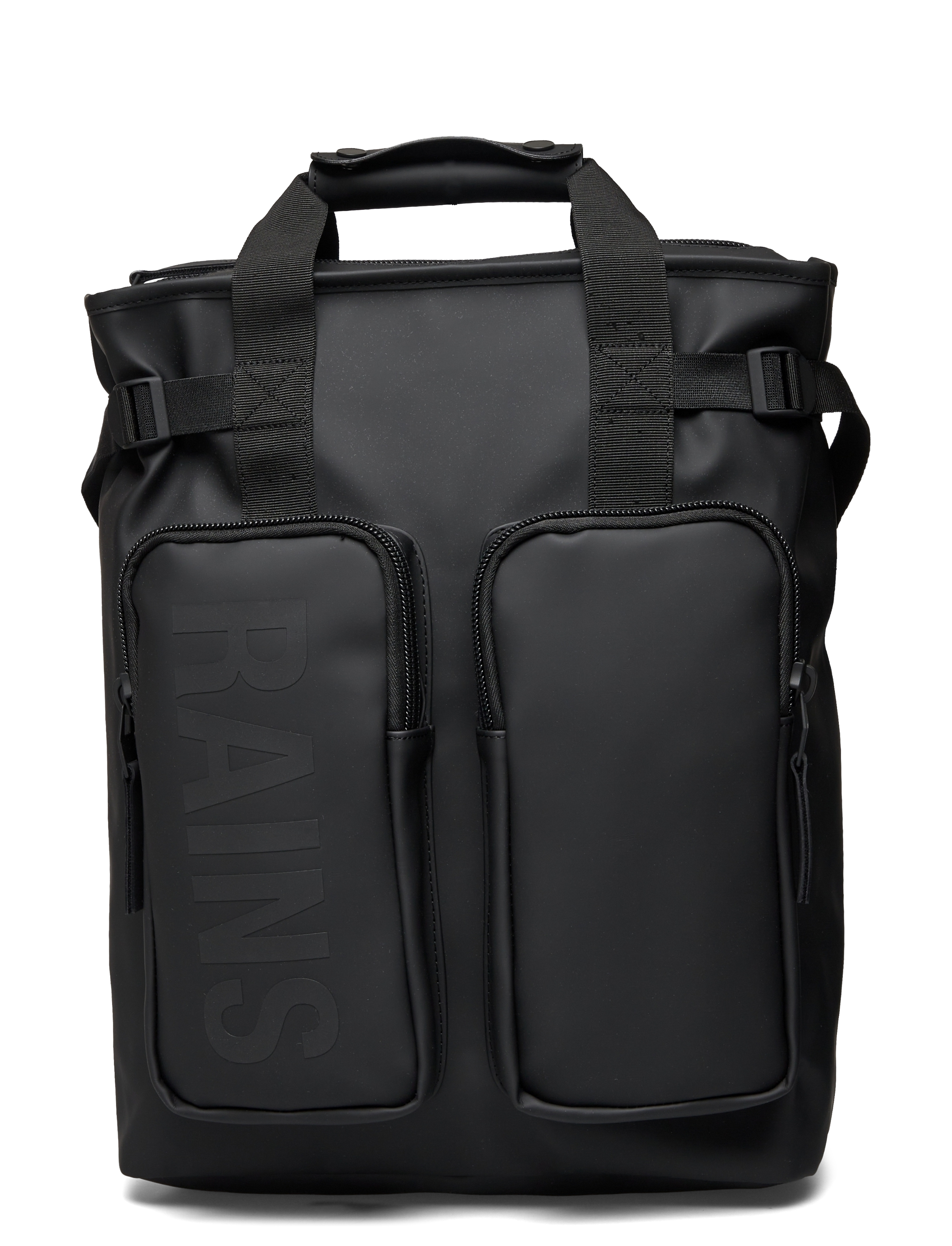 Rains Texel Tote Backpack W3 - Kotid - BLACK / black
