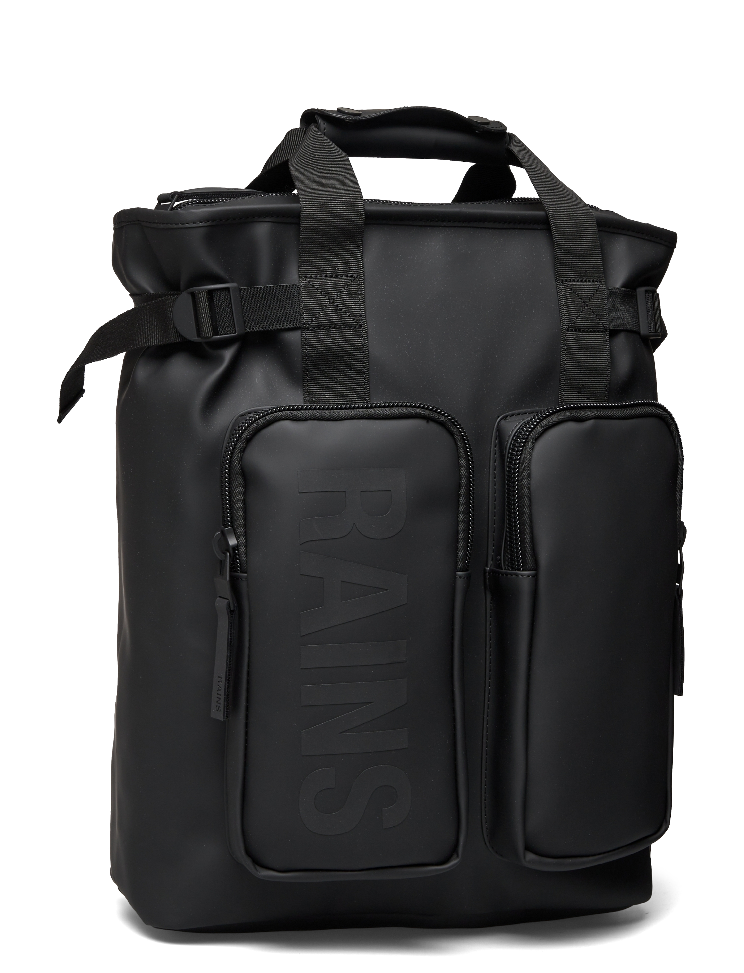 Rains - Texel Tote Backpack W3 - smarte rucksäcke - black - 3