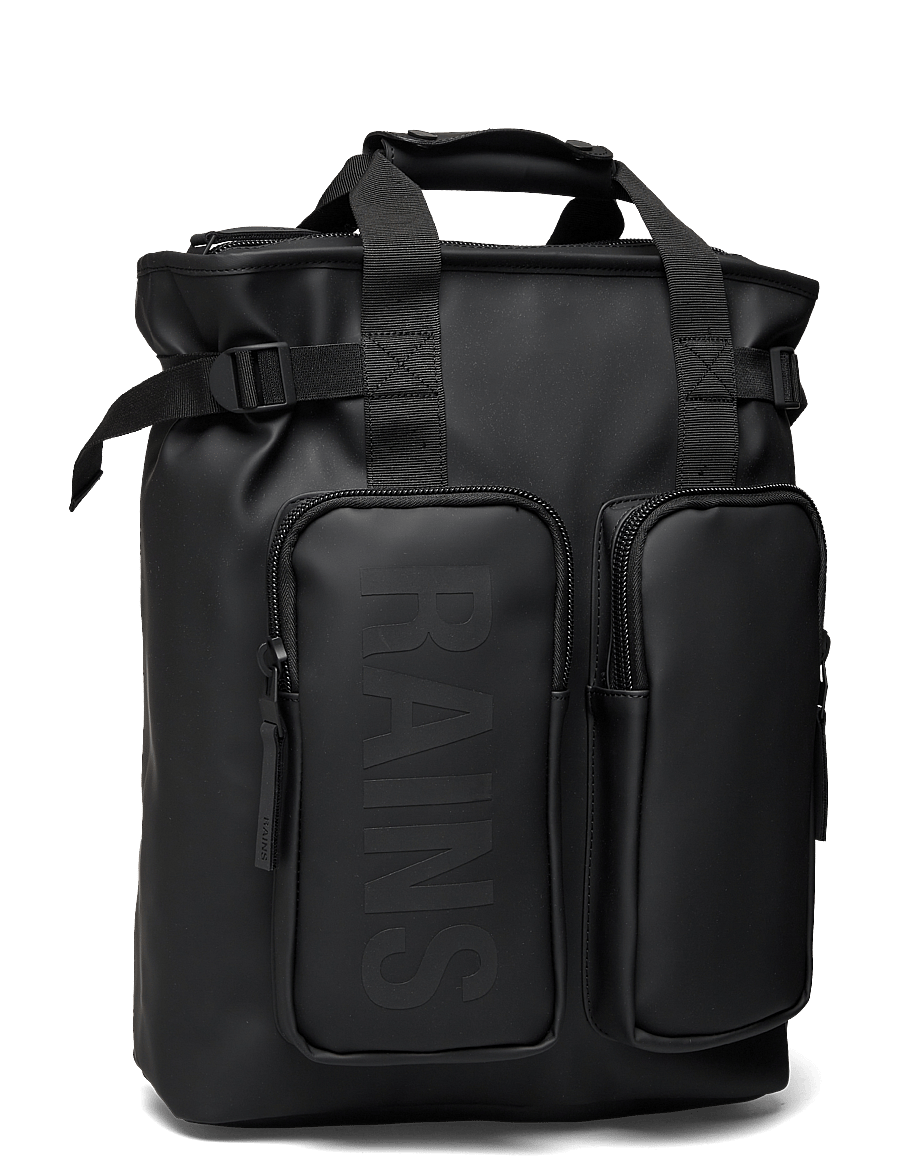 Rains - Texel Tote Backpack W3 - smarte rucksäcke - black - 3