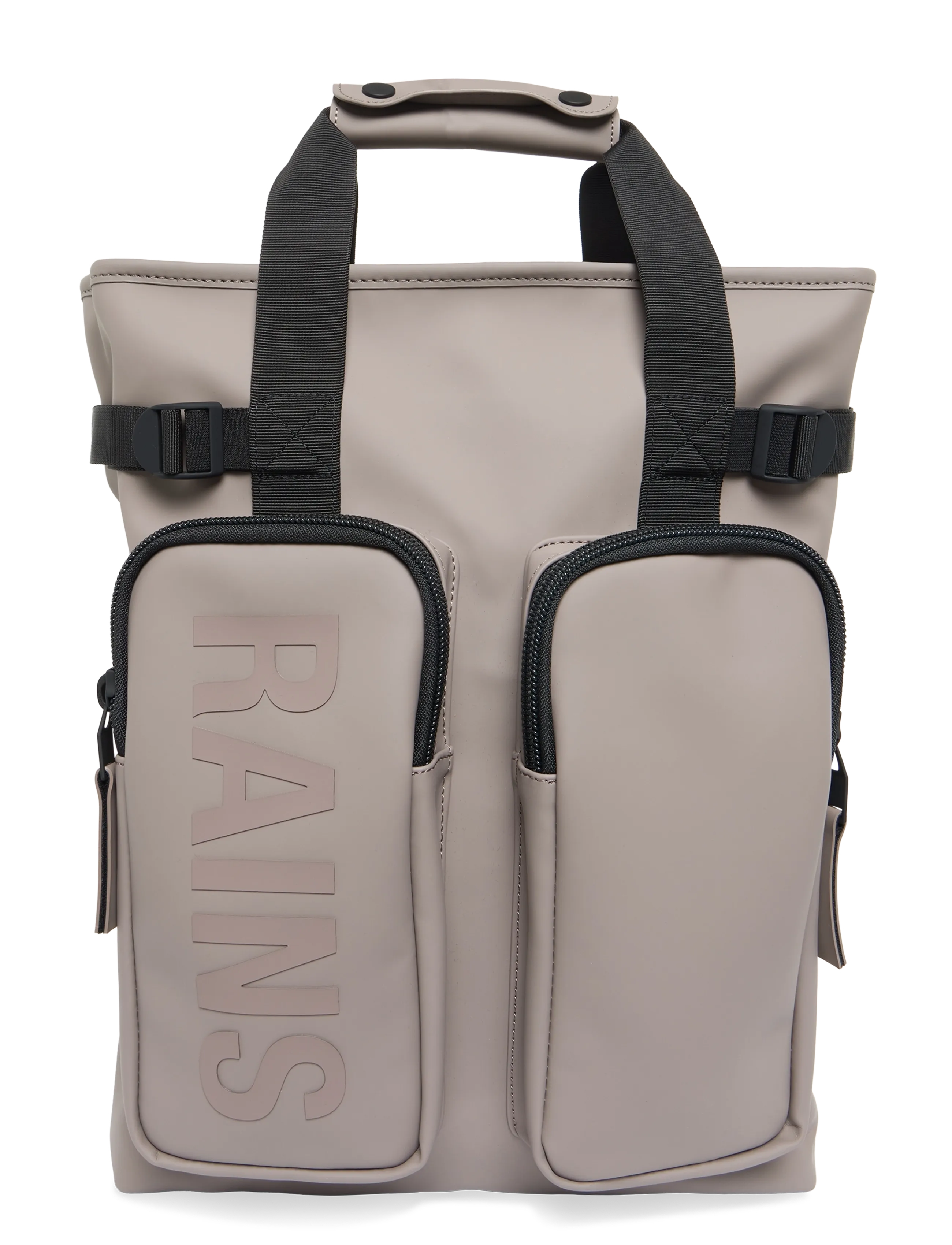 Rains Texel Tote Backpack W3, One Size, Designer, Grau - Backpacks, Frauen