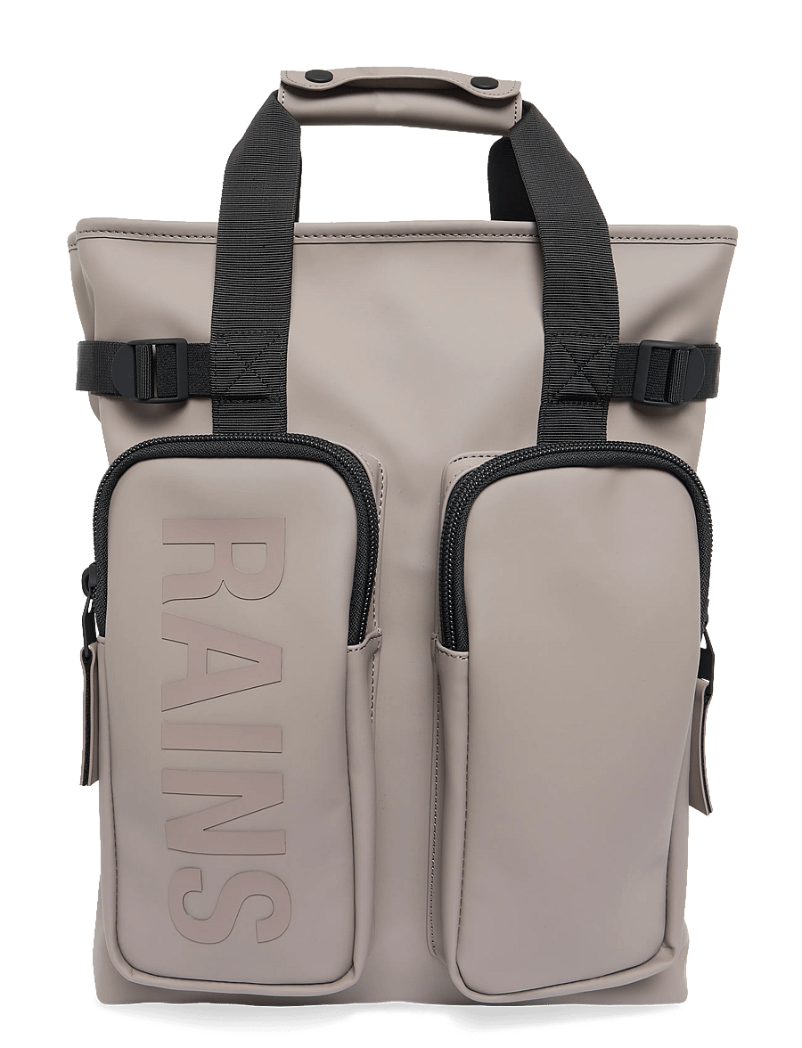 Rains - Texel Tote Backpack W3 - smarte rucksäcke - cinder - 0