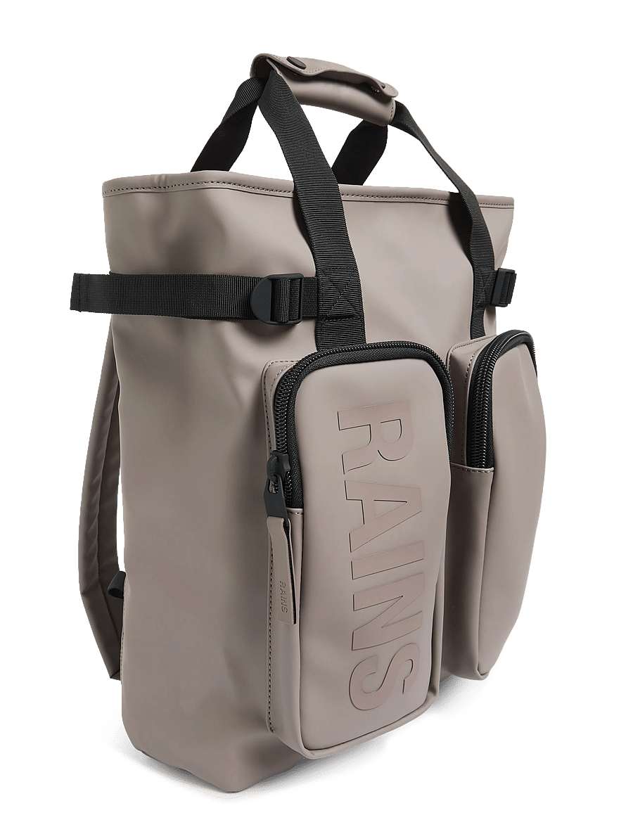 Rains - Texel Tote Backpack W3 - smarte rucksäcke - cinder - 2