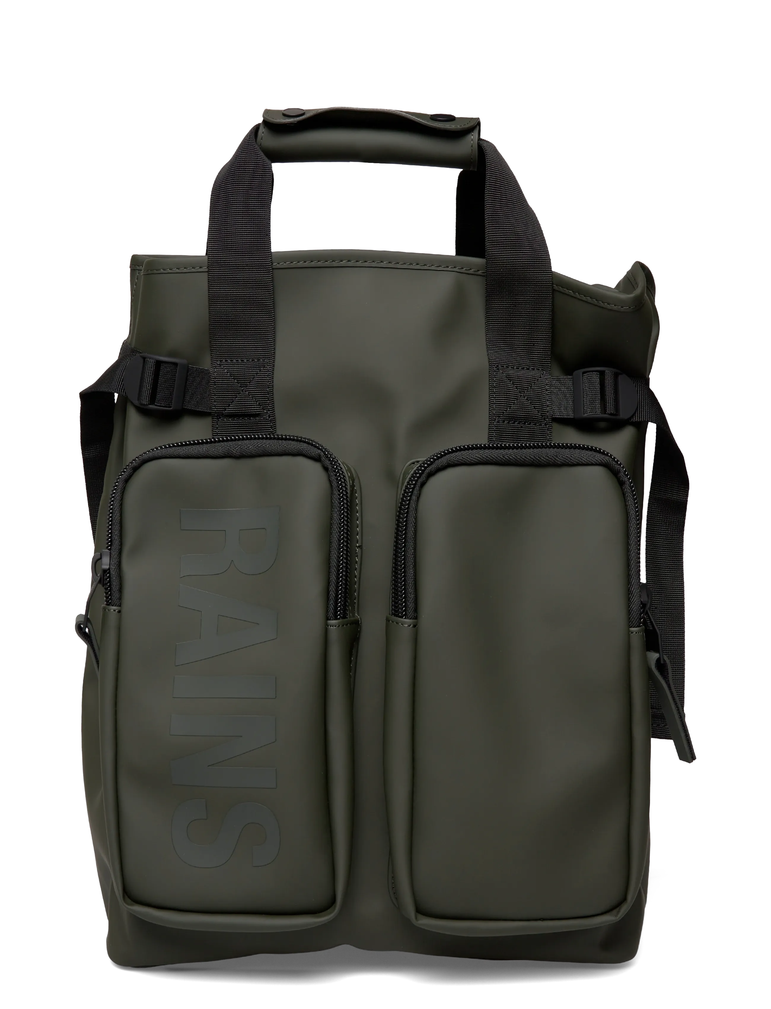 Rains Texel Tote Backpack W3, One Size, Designer, Khakigrün - Backpacks, Frauen