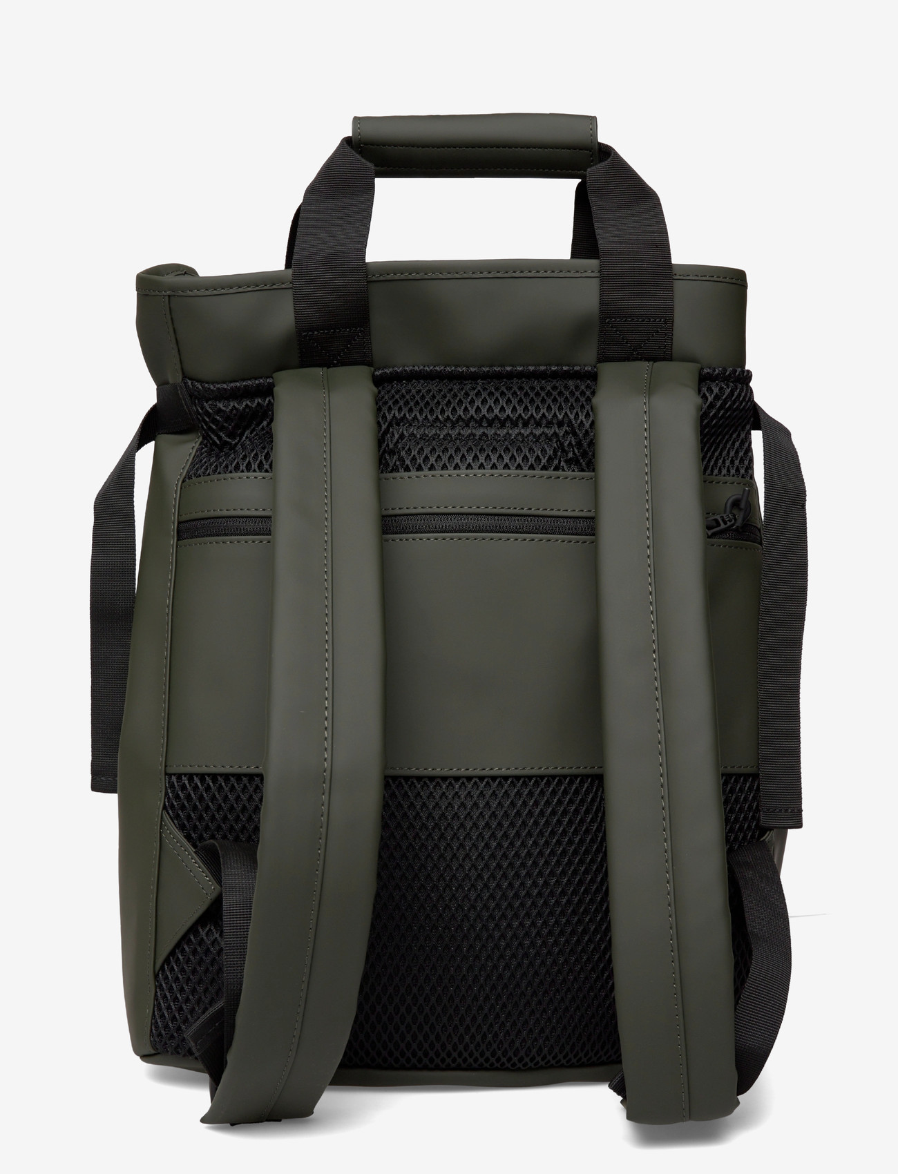Rains - Texel Tote Backpack W3 - smarte rucksäcke - green - 1