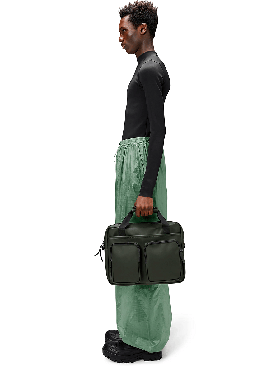 Rains - Texel Tech Bag W3 - veekindlad kotid - green - 0