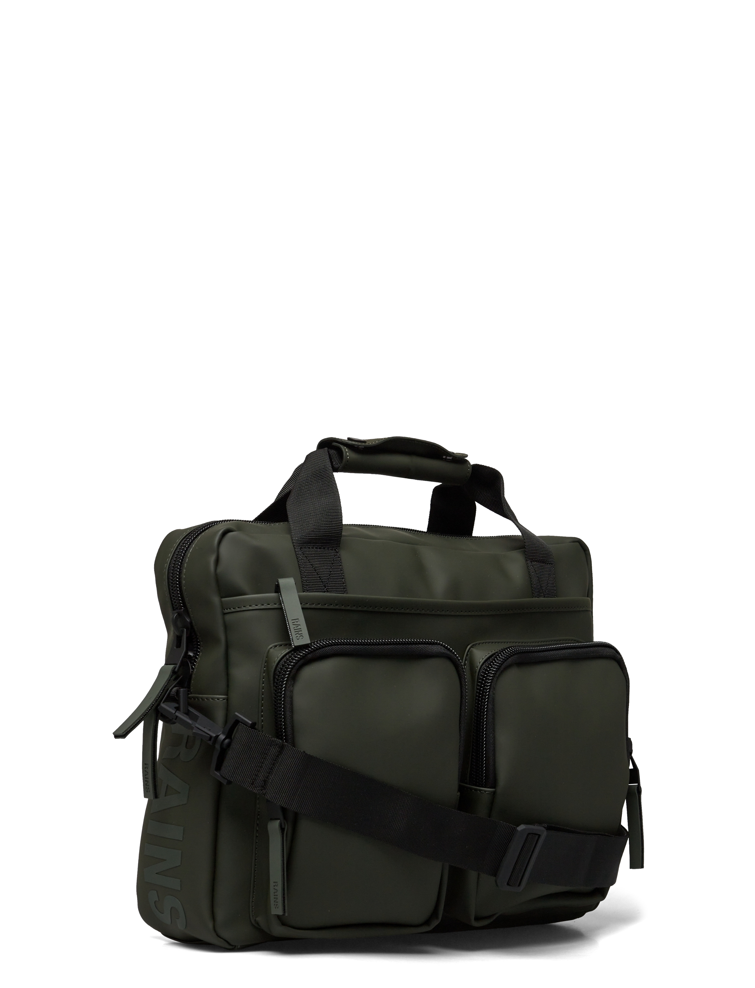 Rains - Texel Tech Bag W3 - veekindlad kotid - green - 3