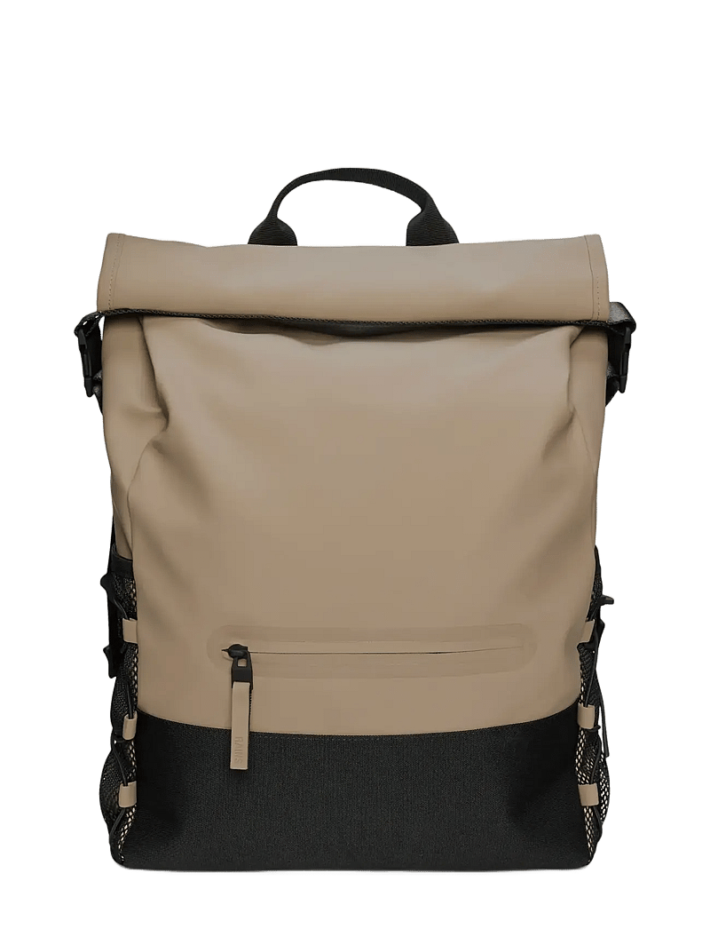 Rains - Trail Mountaineer Rolltop W3 - rucksäcke mit rollverschluss - beige - 1