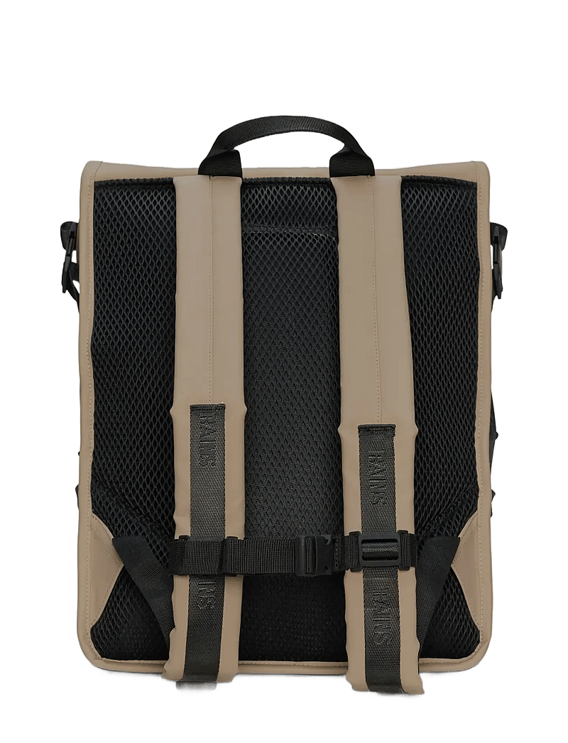 Rains - Trail Mountaineer Rolltop W3 - rucksäcke mit rollverschluss - beige - 2