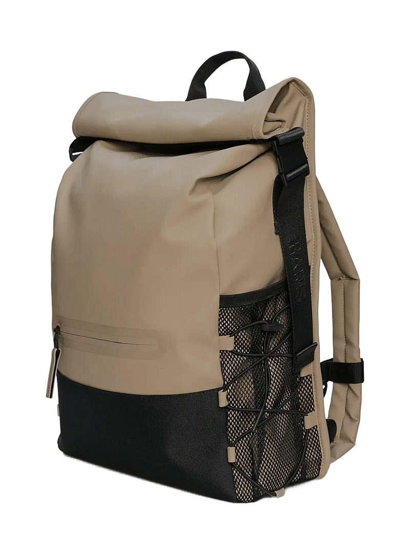 Rains - Trail Mountaineer Rolltop W3 - rucksäcke mit rollverschluss - beige - 3