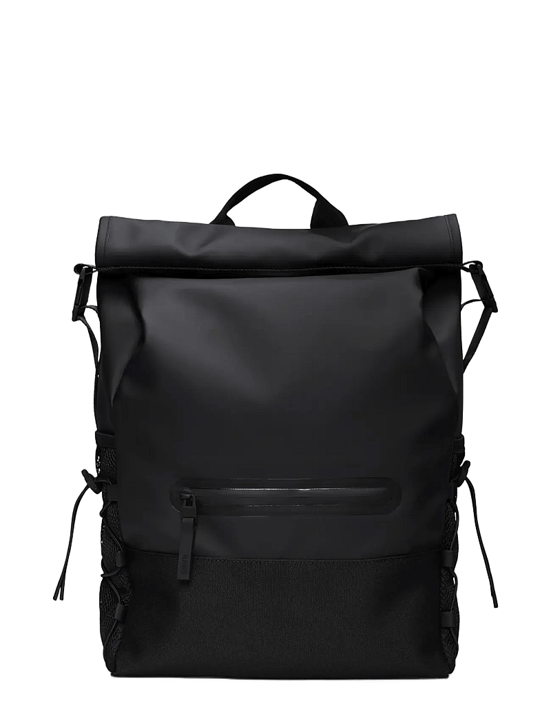 Rains - Trail Mountaineer Rolltop W3 - rucksäcke mit rollverschluss - black - 1