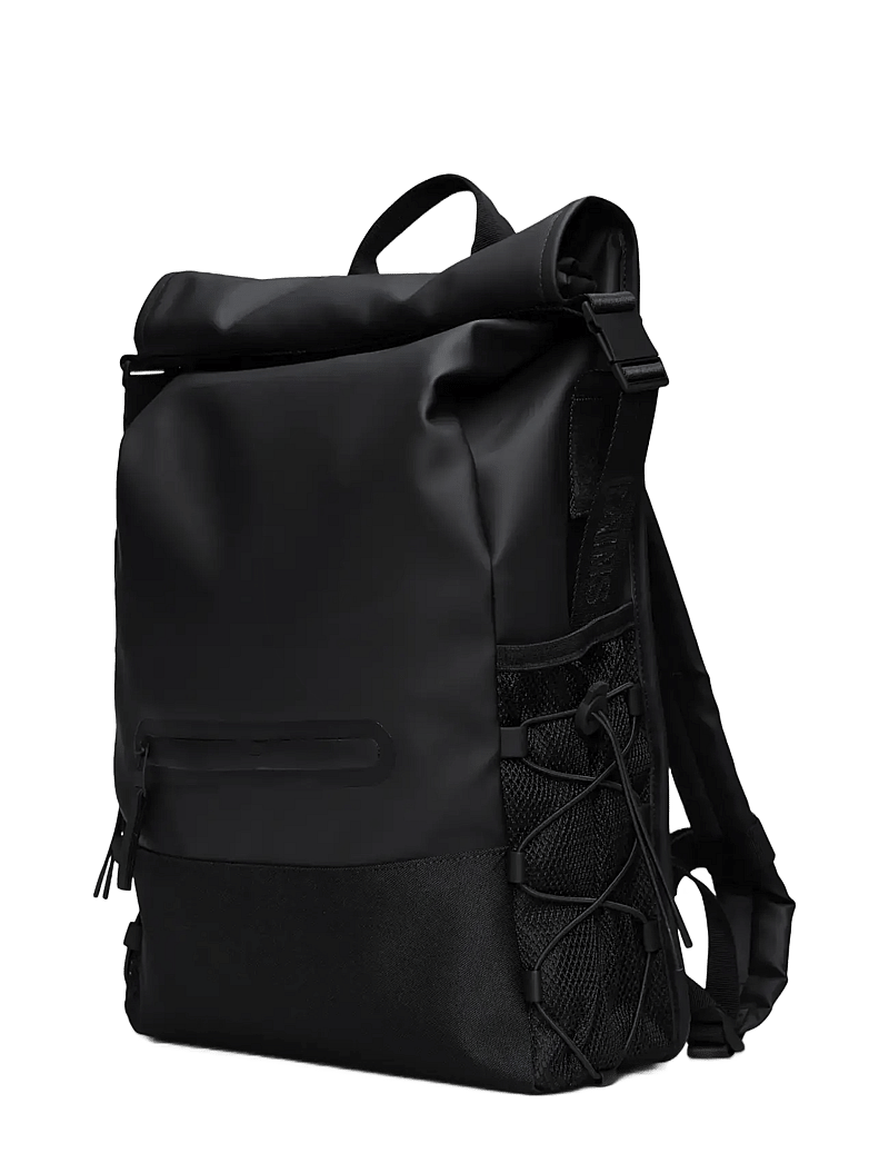 Rains - Trail Mountaineer Rolltop W3 - rucksäcke mit rollverschluss - black - 3