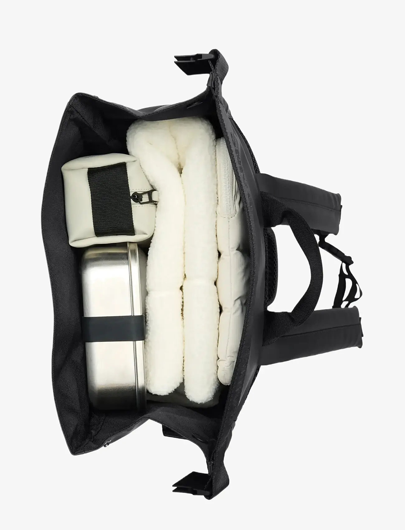 Rains - Trail Mountaineer Rolltop W3 - rucksäcke mit rollverschluss - black - 4