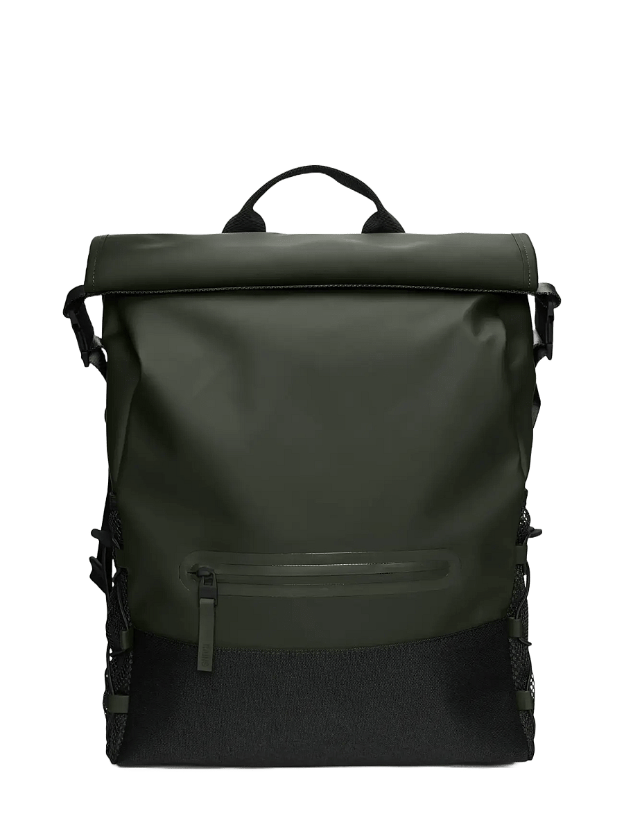 Rains - Trail Mountaineer Rolltop W3 - rolltop-rygsække - green - 1