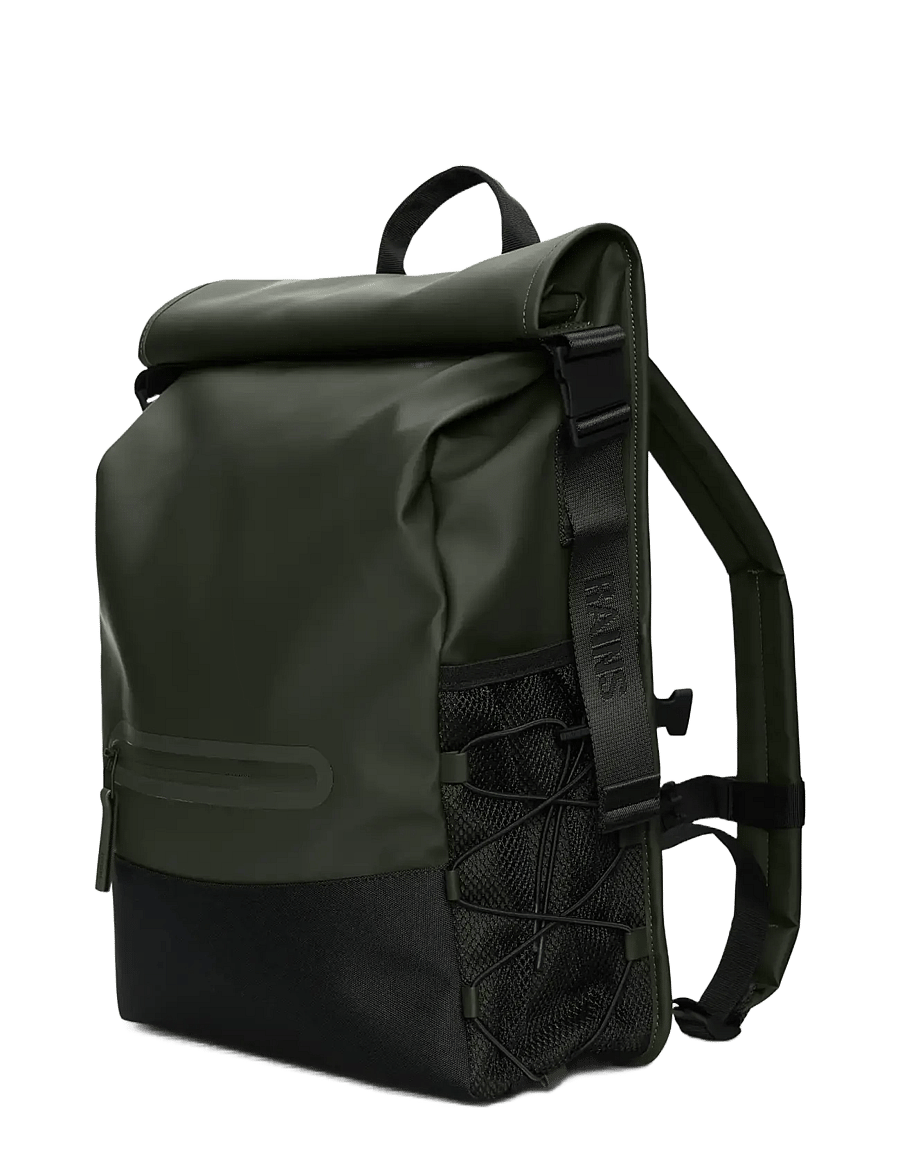 Rains - Trail Mountaineer Rolltop W3 - rolltop-rygsække - green - 3