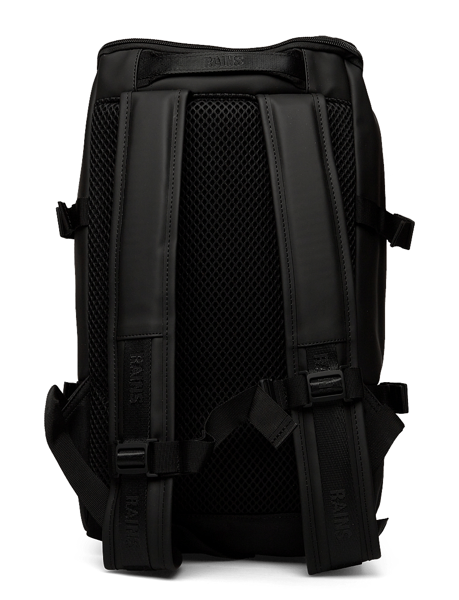 Rains - Trail Cargo Backpack W3 - affärsryggsäckar - black - 2