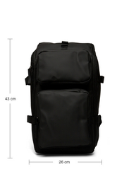 Rains - Trail Cargo Backpack W3 - sacs imperméables - black - 4