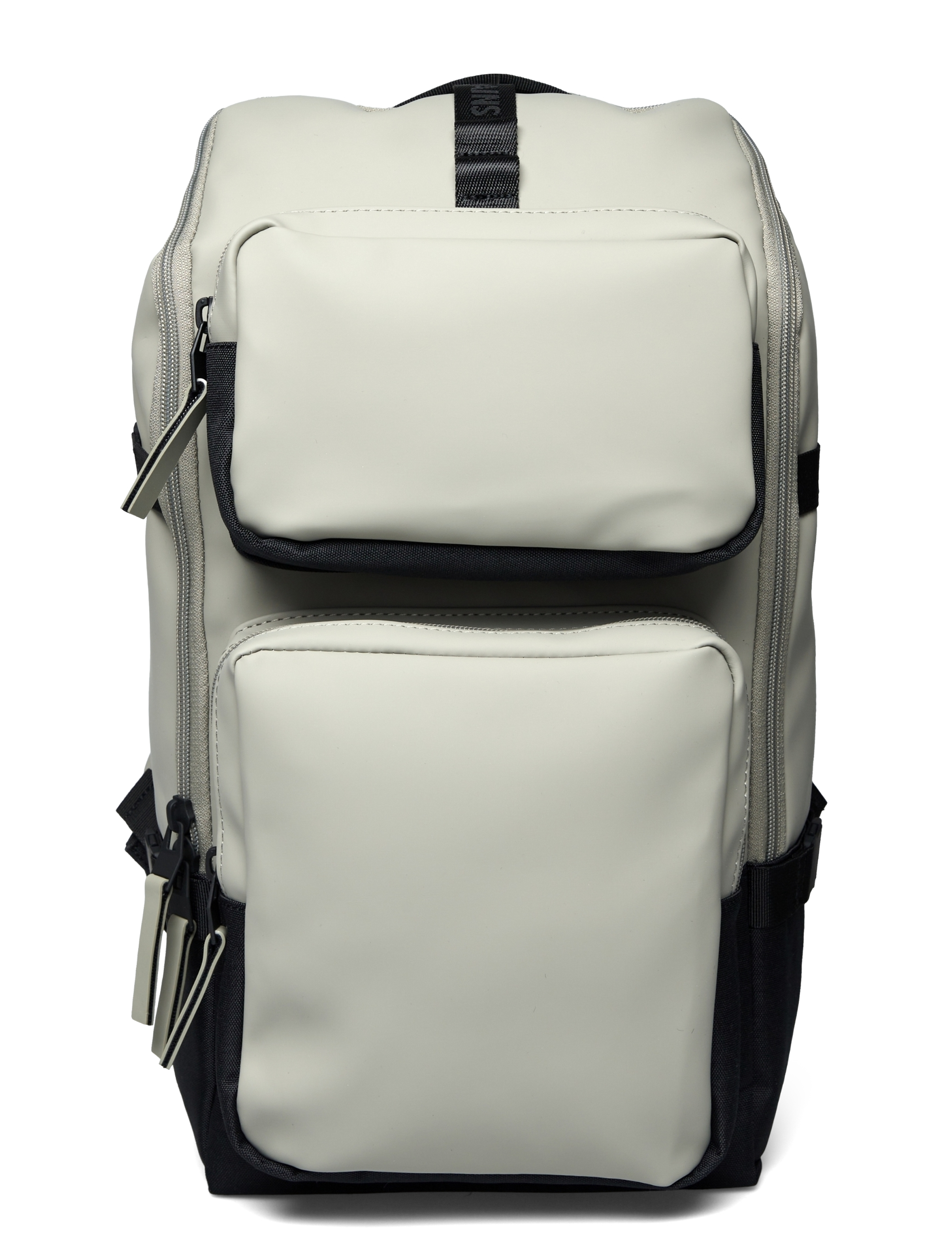 Rains Trail Cargo Backpack W3, One Size, Bags, Creme - Backpacks, Frauen