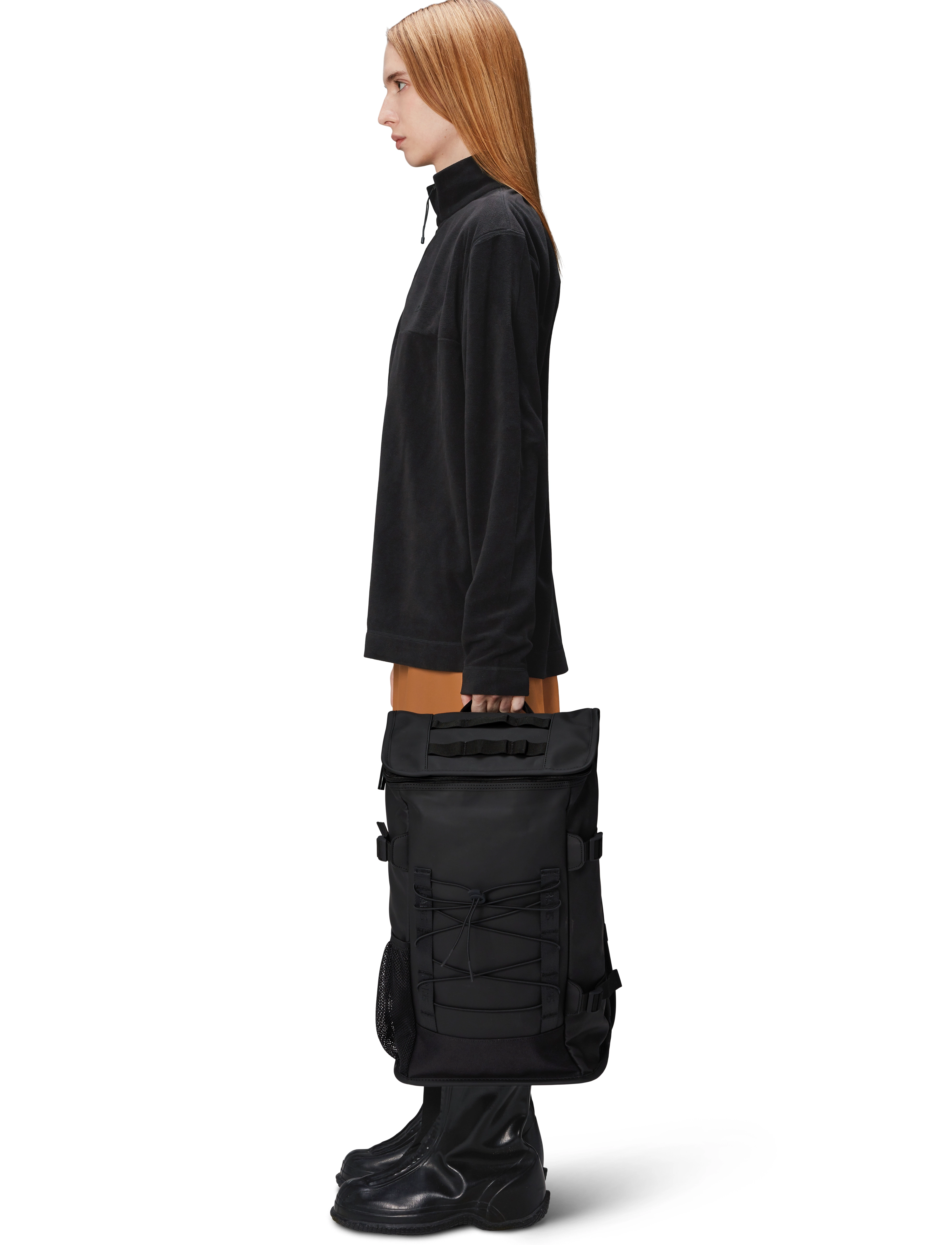 Rains - Trail Mountaineer Bag W3 - smarta ryggsäckar - black - 5