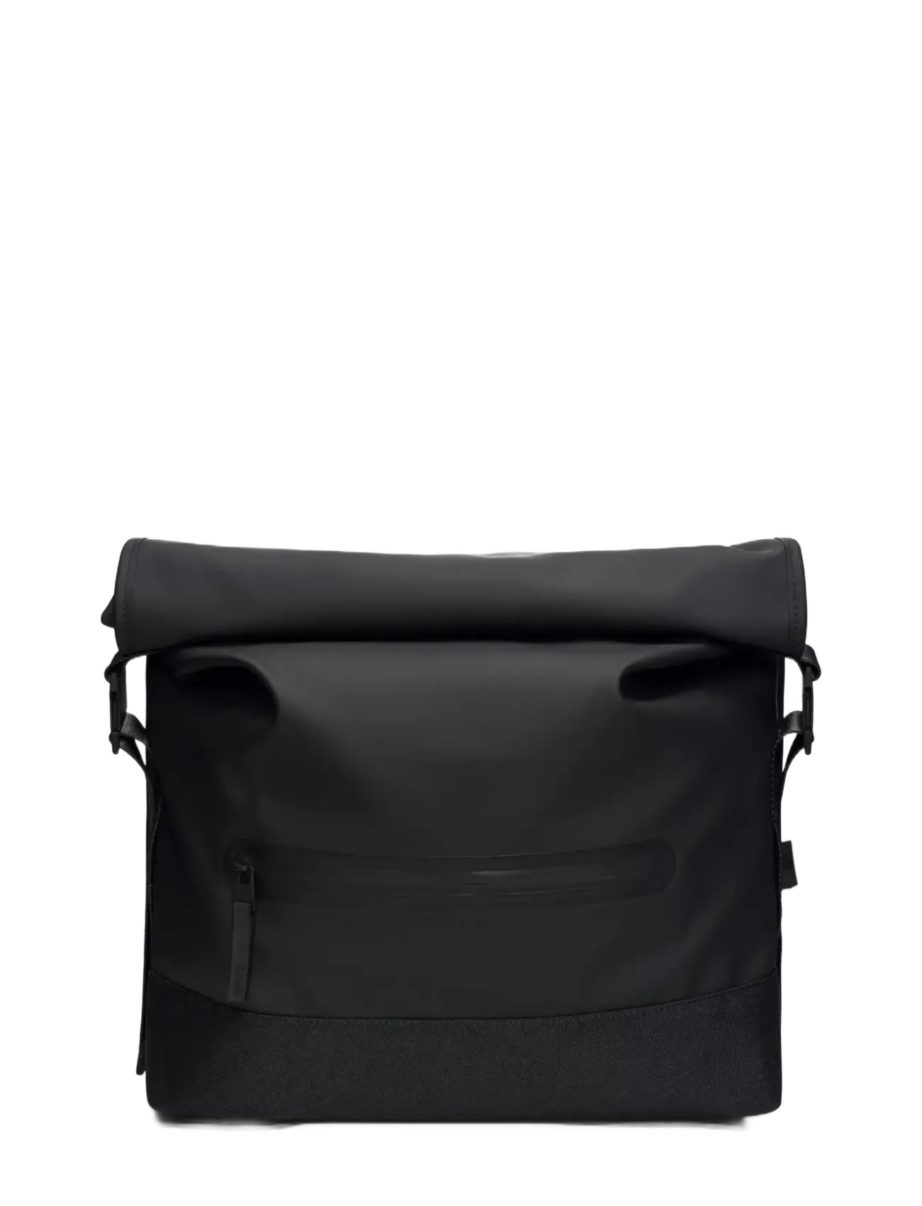 RAINS Trail Rolltop Messenger Tasche W3 Schwarz - One Size - Damen