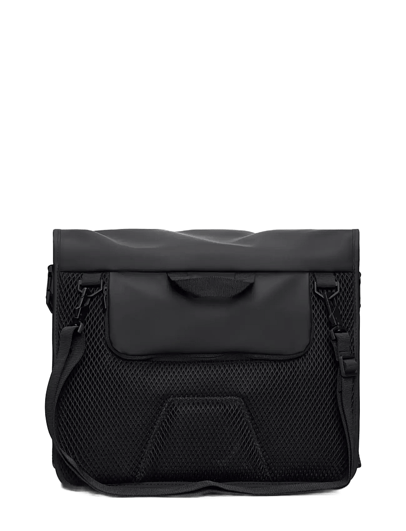 Rains - Trail Rolltop Messenger Bag W3 - wasserdichte taschen - black - 2