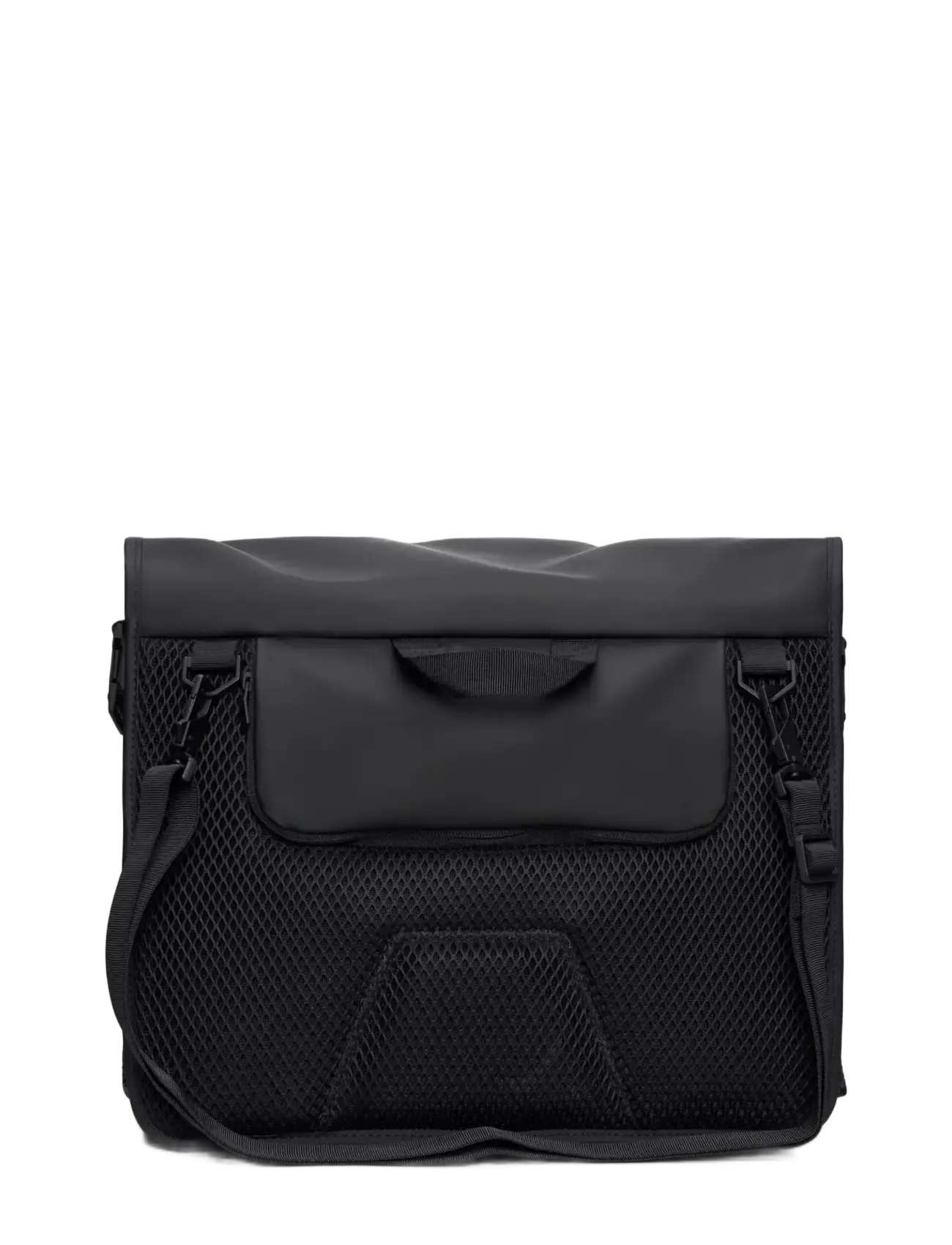 Rains - Trail Rolltop Messenger Bag W3 - waterproof bags - black - 2