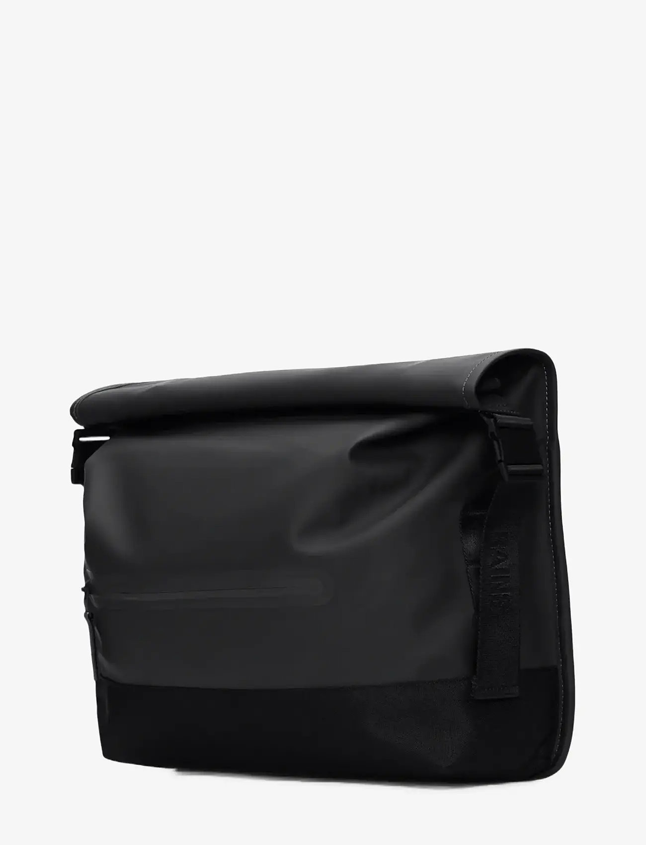 Rains - Trail Rolltop Messenger Bag W3 - wasserdichte taschen - black - 3