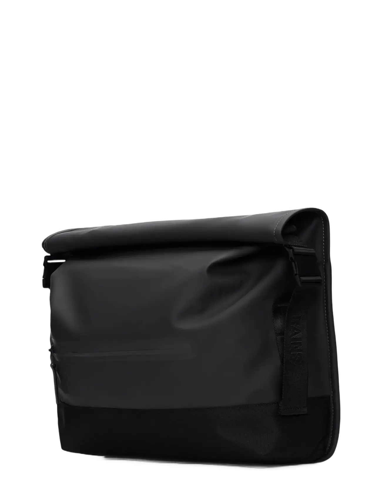 Rains - Trail Rolltop Messenger Bag W3 - waterproof bags - black - 3