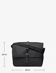 Rains - Messenger Bag W3 - vandtætte tasker - 01 black - 4