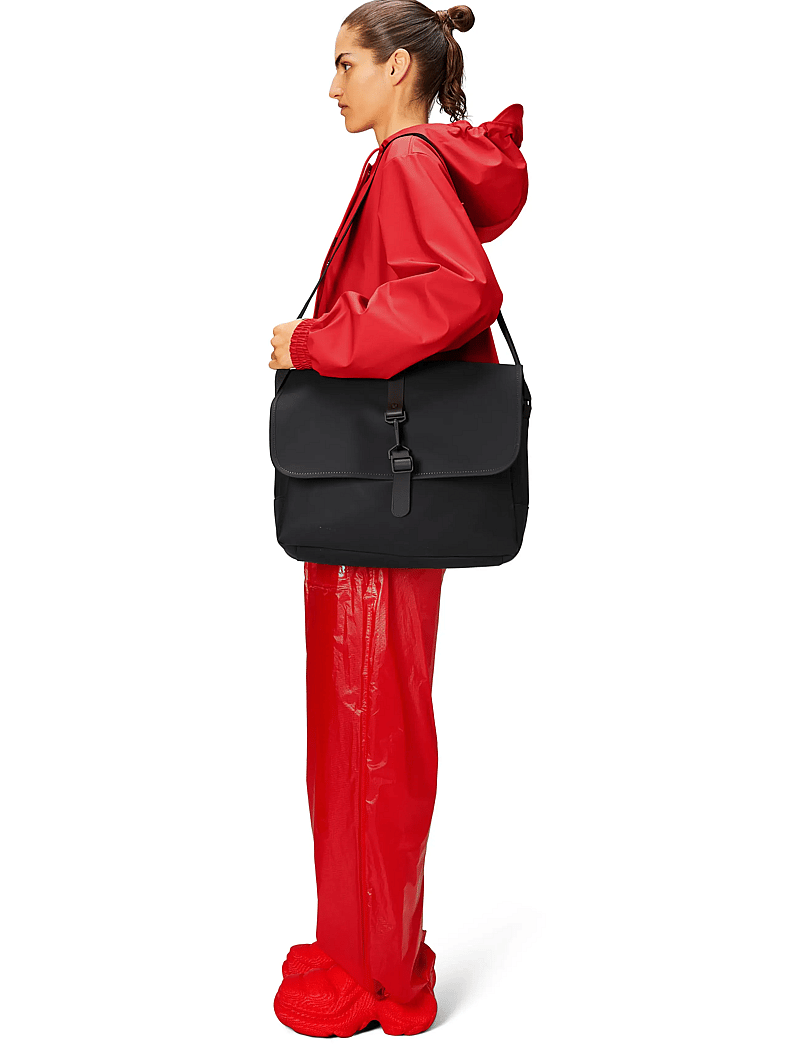 Rains - Messenger Bag W3 - wasserdichte taschen - black - 5