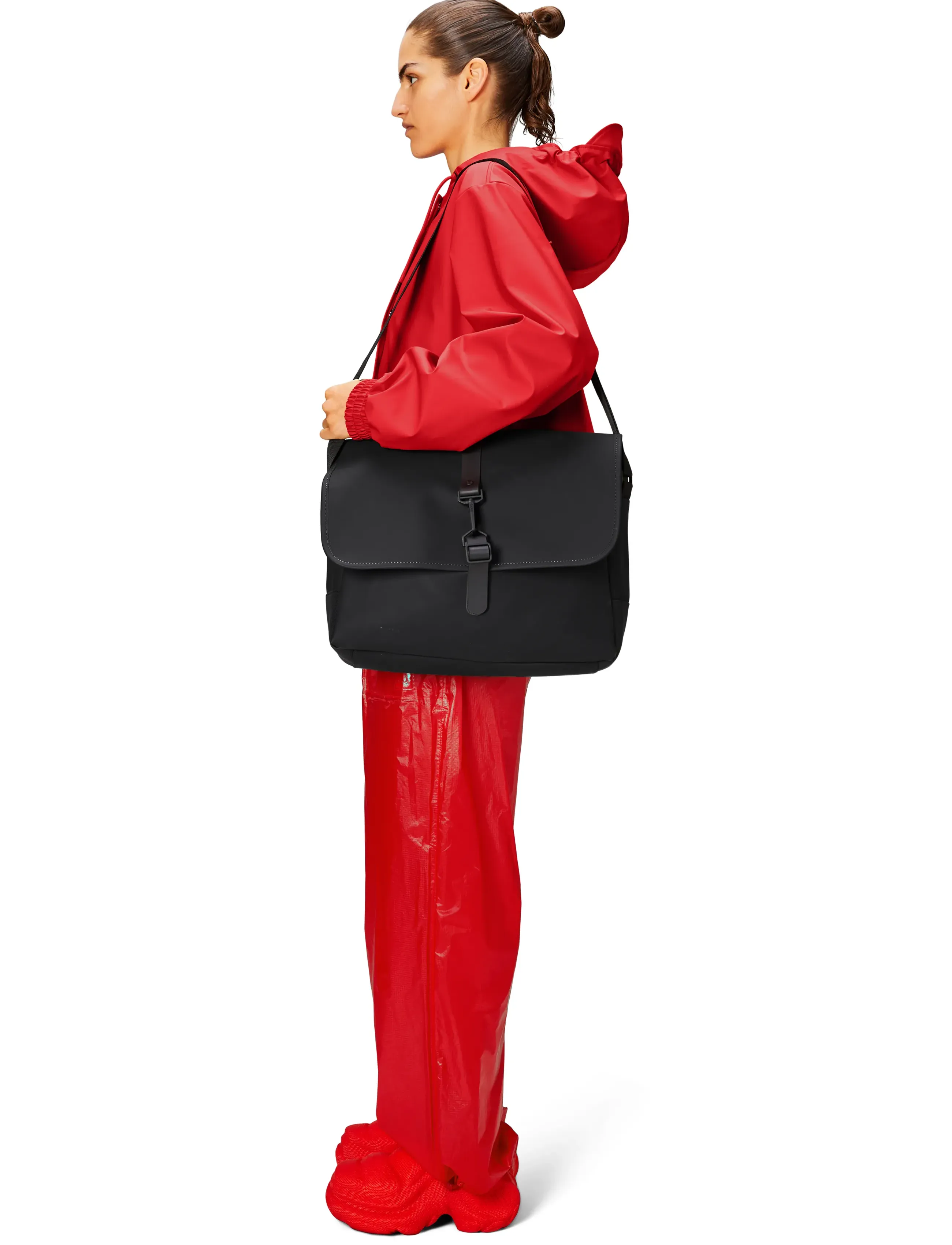 Rains - Messenger Bag W3 - vattentäta väskor - black - 5